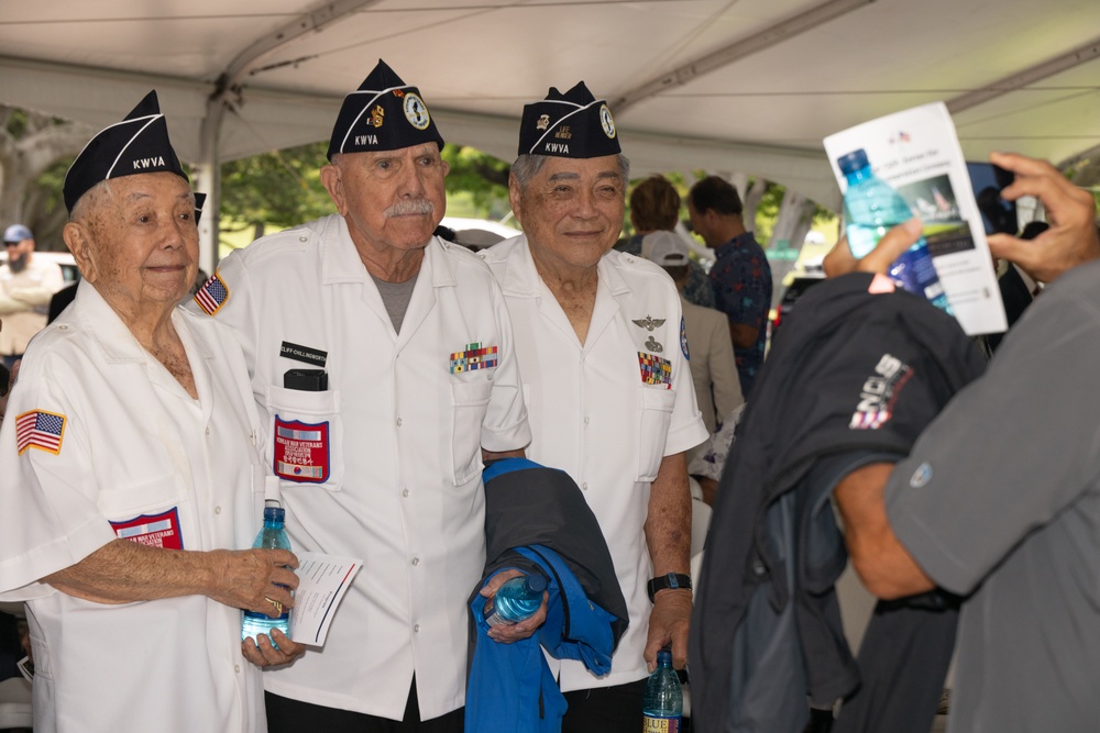 Korean War 75th Anniversary Ceremony