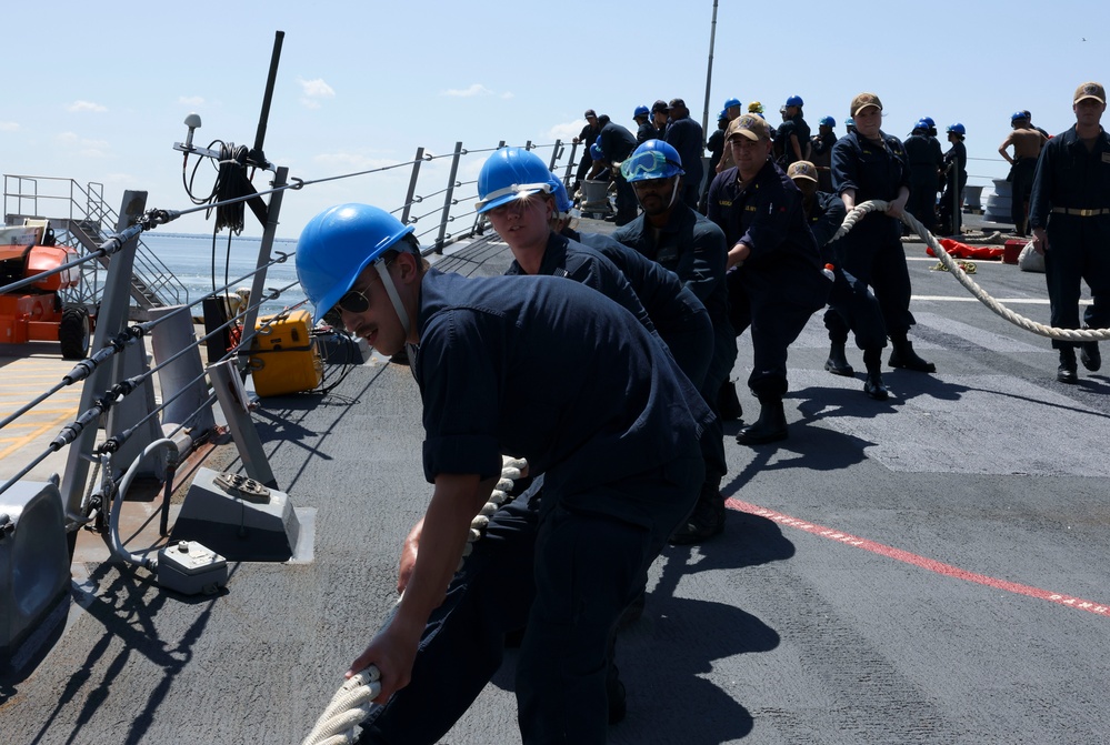 USS Bainbridge (DDG 96) Arrives at Naval Station Norfolk