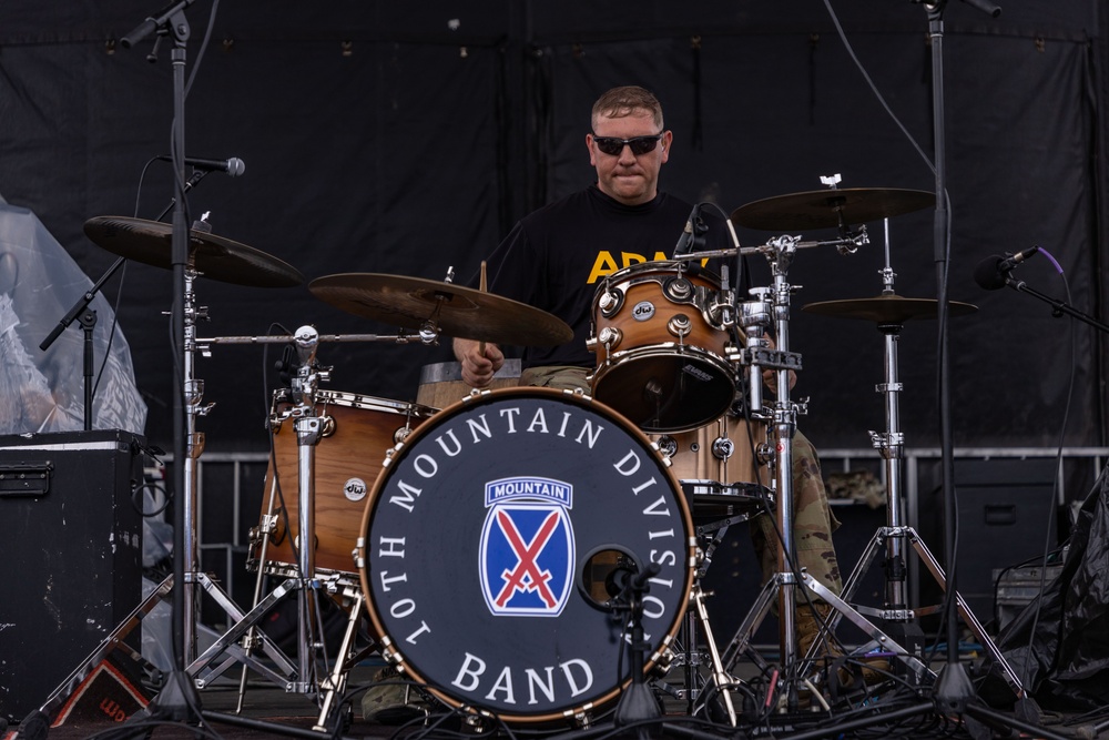 Marching to a New Beat: 10th Mountain Division (LI) Rocks Mountain Fest 2025