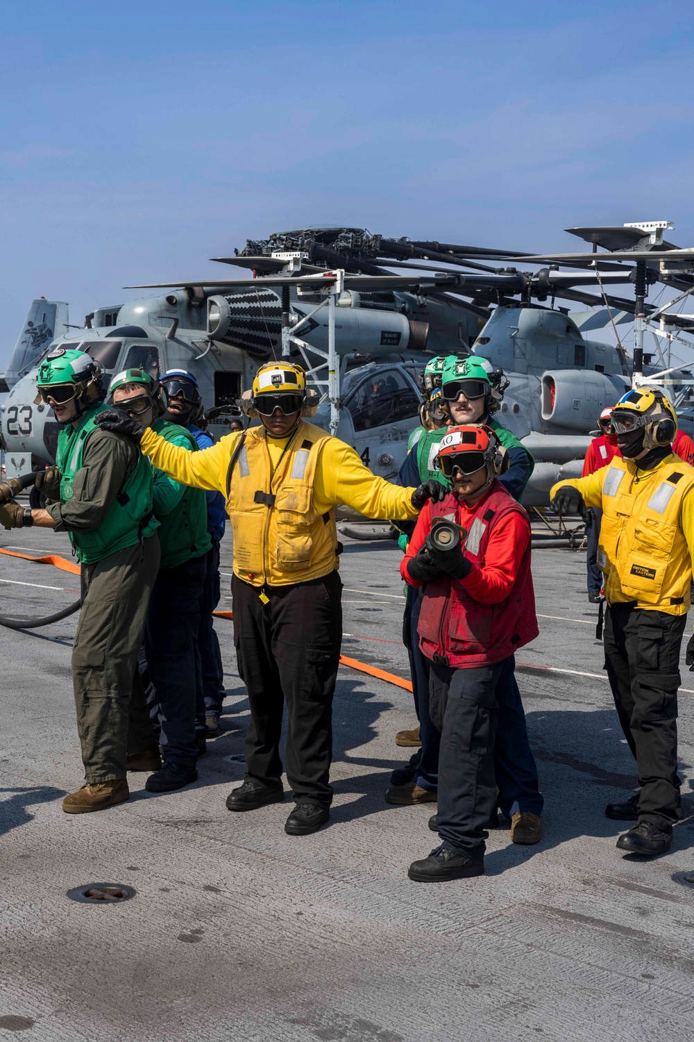 USS Iwo Jima Aviation Training Team Environment