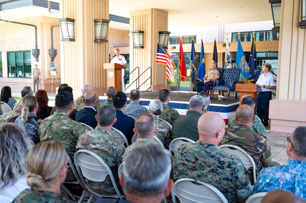 USINDOPACOM welcomes new command senior enlisted leader at Assumption of Responsibility Ceremony