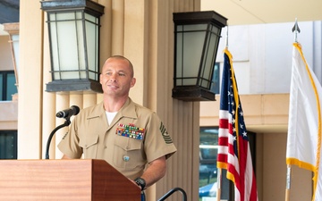 USINDOPACOM welcomes new command senior enlisted leader with Assumption of Responsibility Ceremony