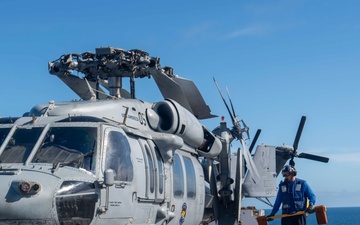 USS America (LHA 6) Conducts Flight Operations