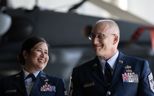 Alaska Air National Guard State Command Chief changes responsibility