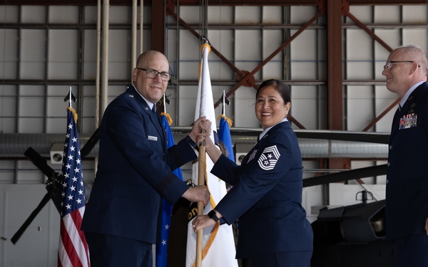 Alaska Air National Guard State Command Chief changes responsibility