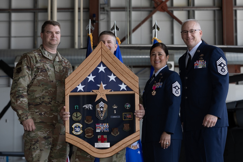 Alaska Air National Guard State Command Chief changes responsibility