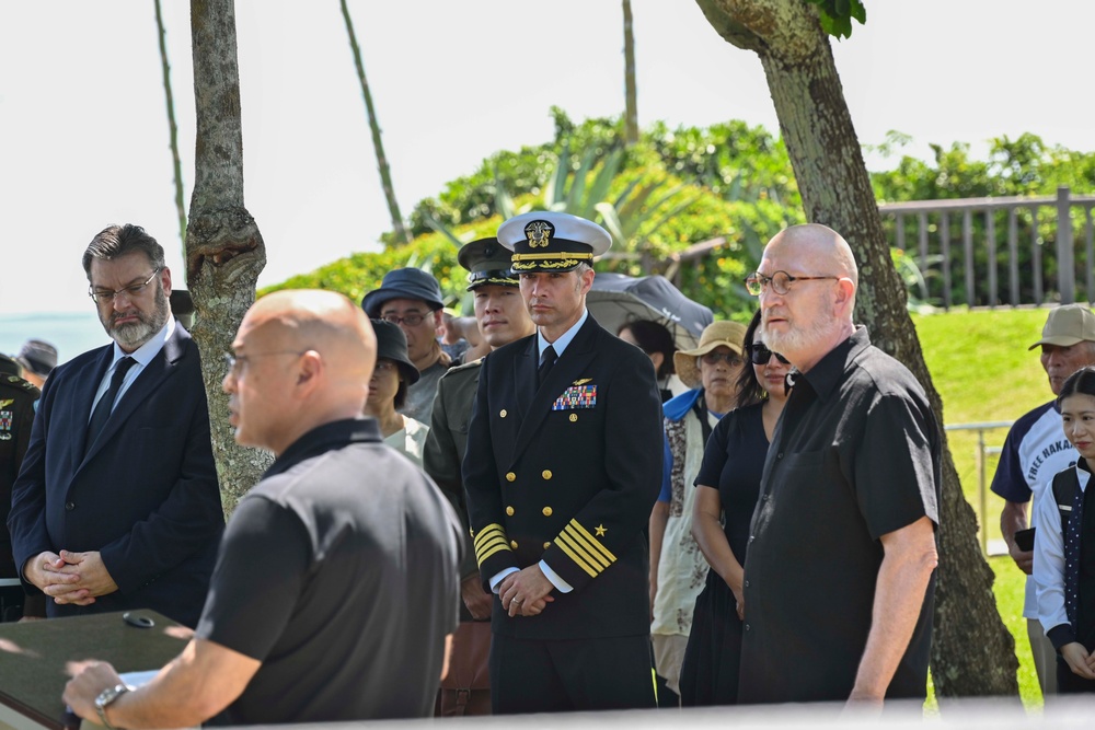 Leadership Honor the 80th Anniversary of the Battle of Okinawa