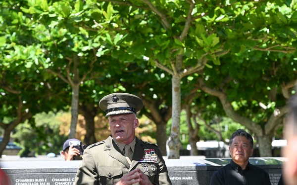 Leadership Honor the 80th Anniversary of the Battle of Okinawa