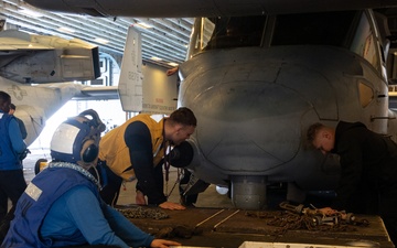 USS America (LHA 6) Conducts Aircraft Move