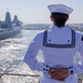 USS Gerald R. Ford Departs Naval Station Norfolk