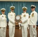 CDR Sapienza relieves CDR Brinkman (NMCB-3)