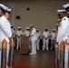CDR Sapienza relieves CDR Brinkman (NMCB-3)