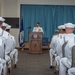 CDR Sapienza relieves CDR Brinkman (NMCB-3)