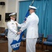 CDR Sapienza relieves CDR Brinkman (NMCB-3)