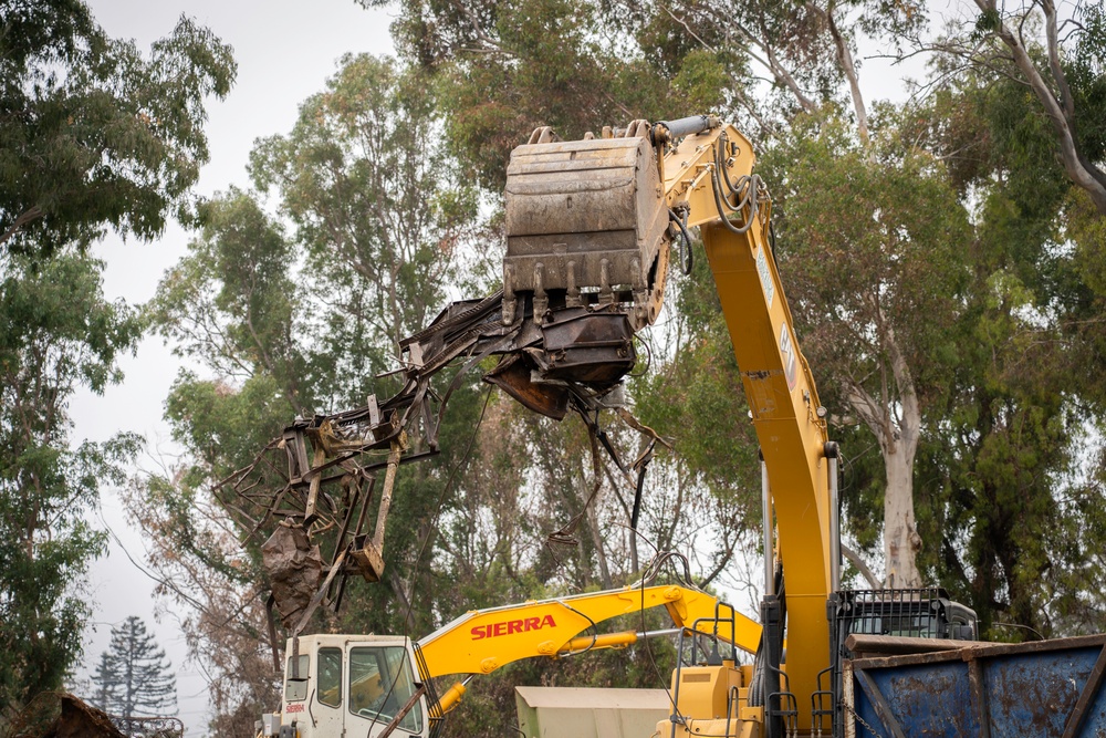 USACE supports Wildfire Debris Removal in Southern California