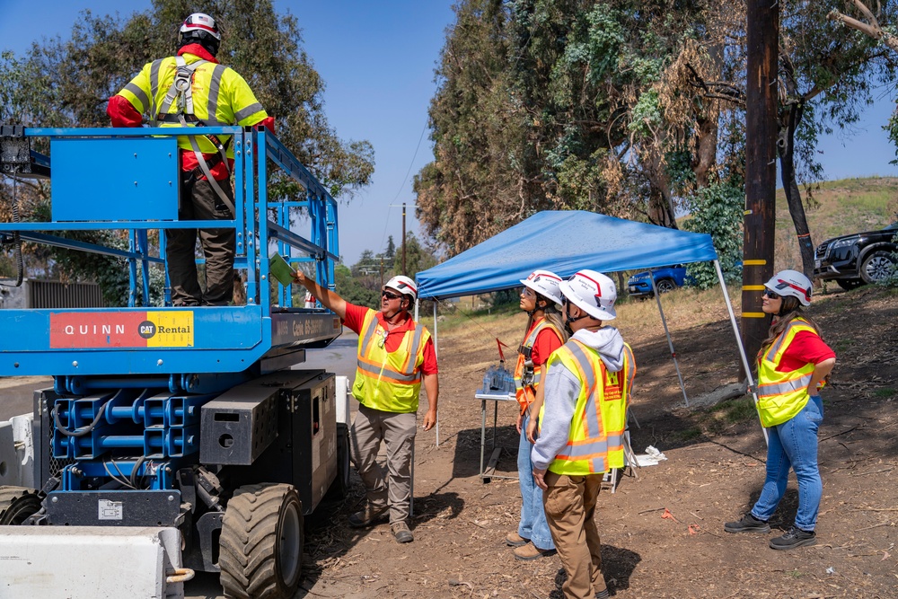 USACE supports Wildfire Debris Removal in Southern California
