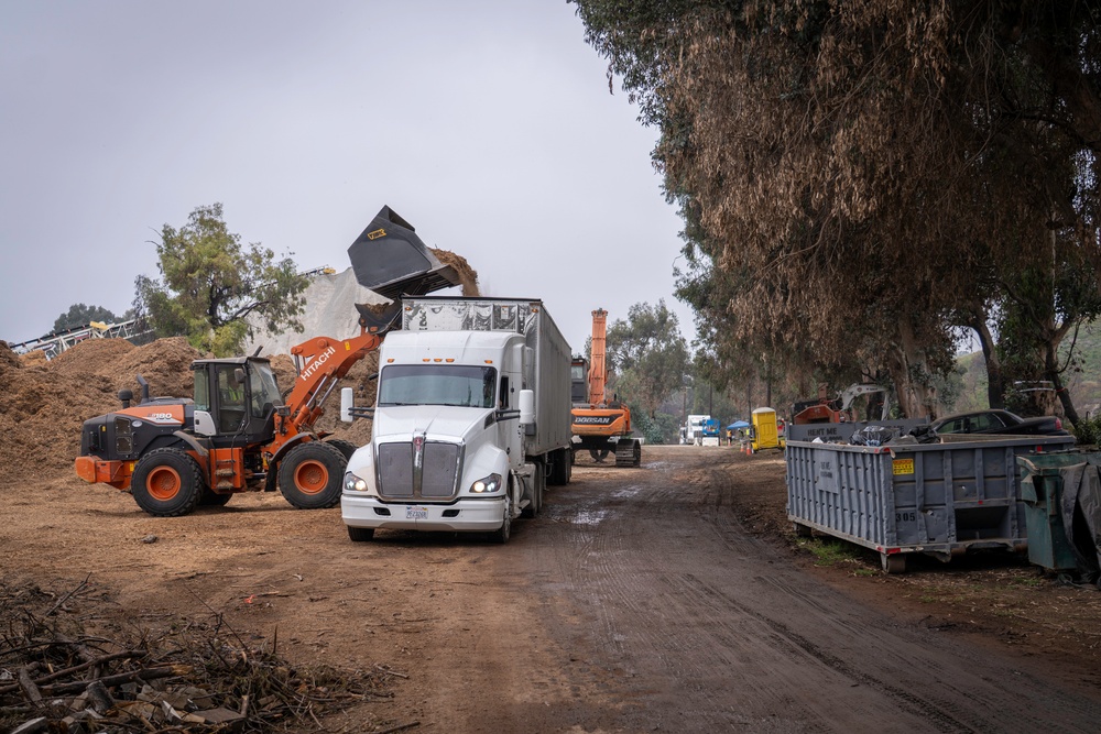 USACE supports Wildfire Debris Removal in Southern California