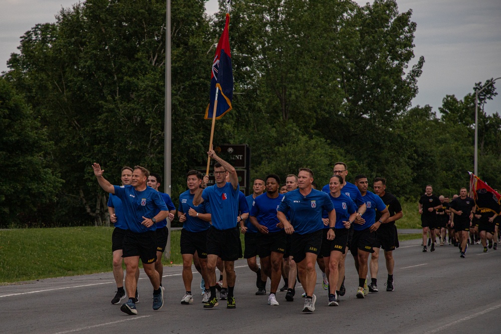 Pacing Through Legacy: 10th Mountain Division (LI) Soldiers on the Move