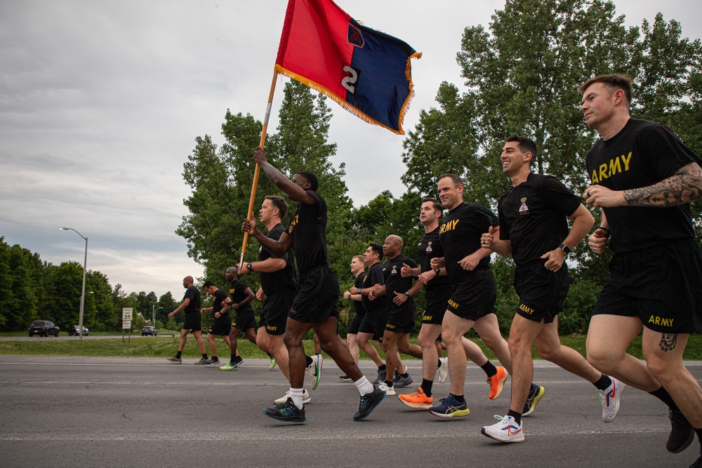 Pacing Through Legacy: 10th Mountain Division (LI) Soldiers on the Move