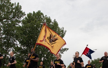 Pacing Through Legacy: 10th Mountain Division (LI) Soldiers on the Move