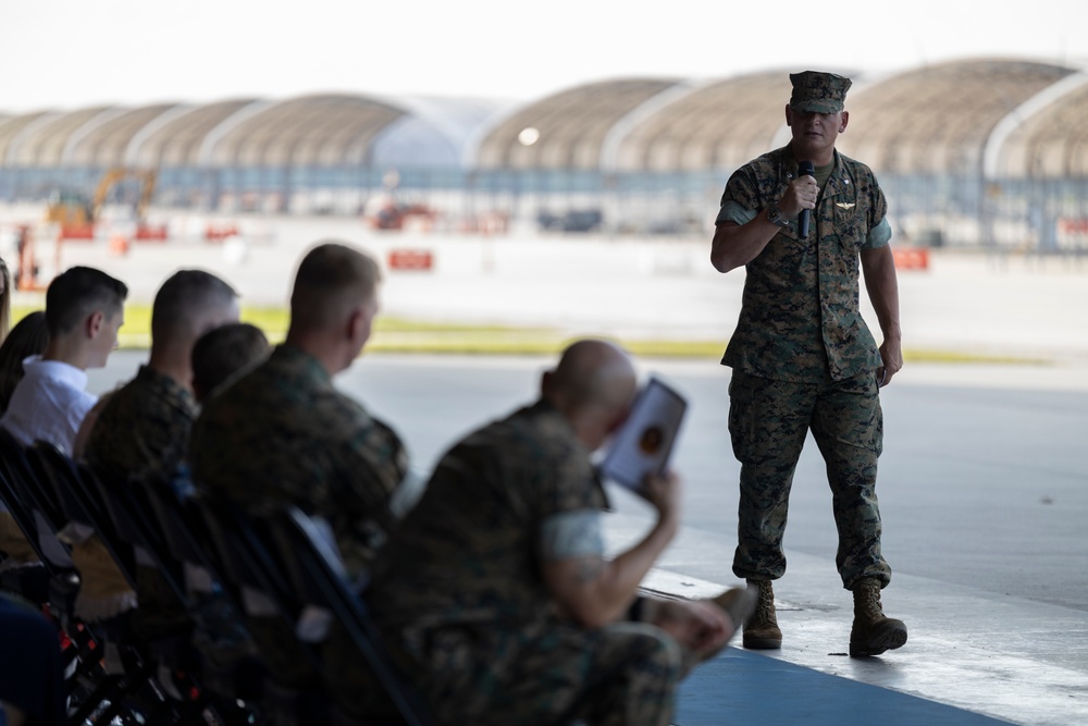VMFA-224 change of command and redesignation ceremony
