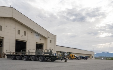 Airmen, Soldiers load cargo during Red Flag-Alaska 25-2