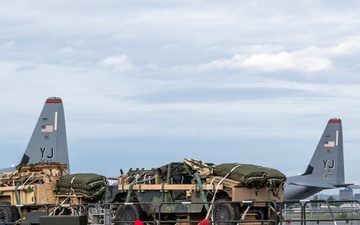 Airmen, Soldiers load cargo during Red Flag-Alaska 25-2