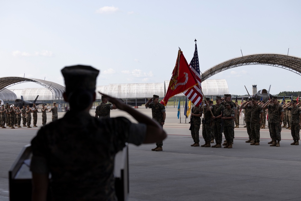 VMFA-224 change of command and redesignation ceremony