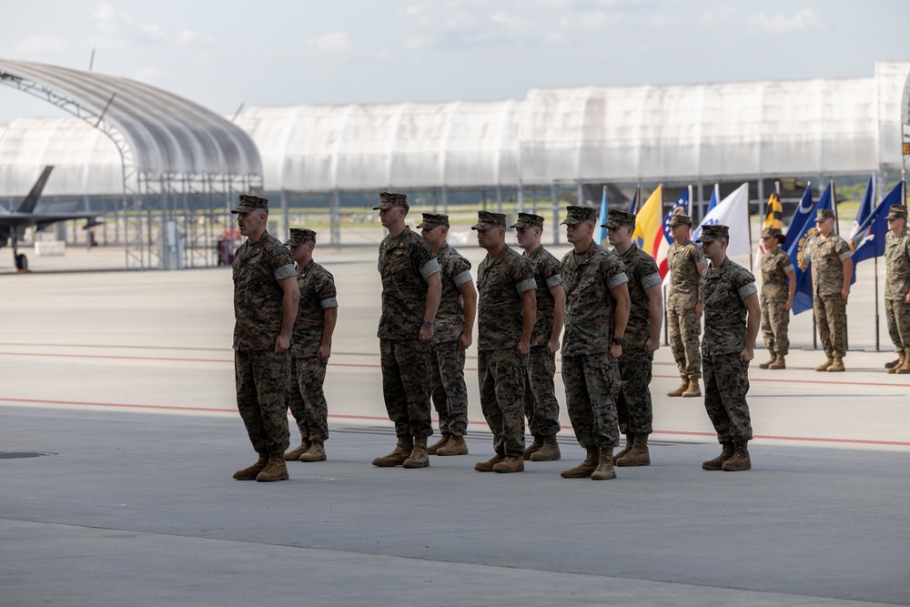 VMFA-224 change of command and redesignation ceremony