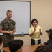 Okinawa International University Students Visit Camp Kinser