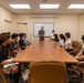 Okinawa International University Students Visit Camp Kinser