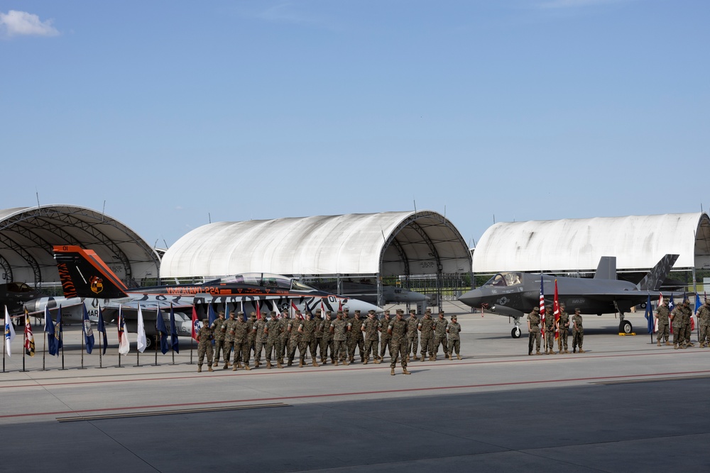 VMFA-224 change of command and redesignation ceremony
