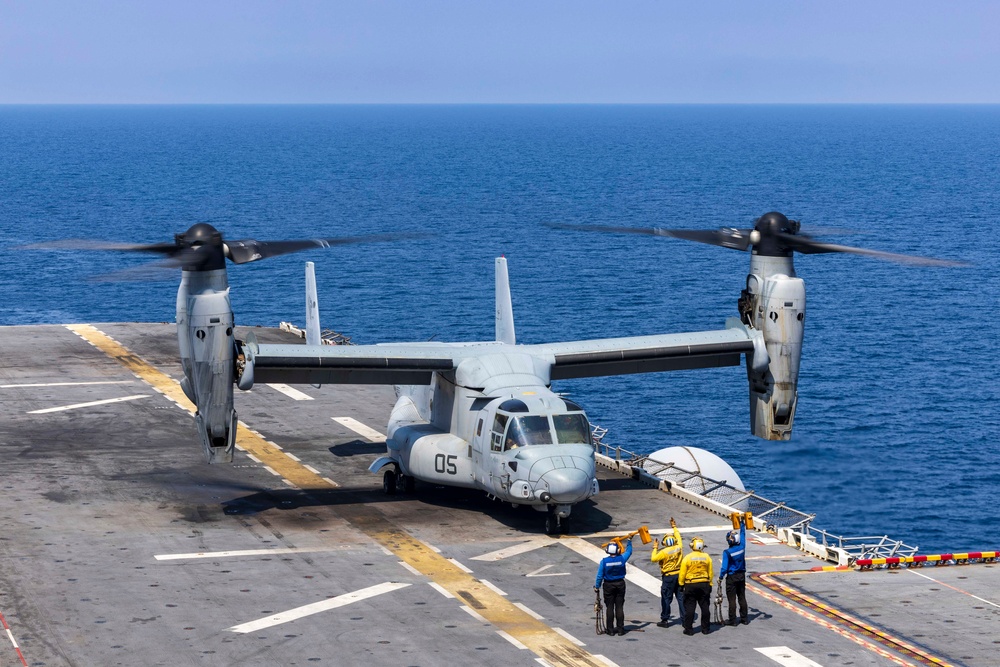 USS Iwo Jima Conducts Flight Operations