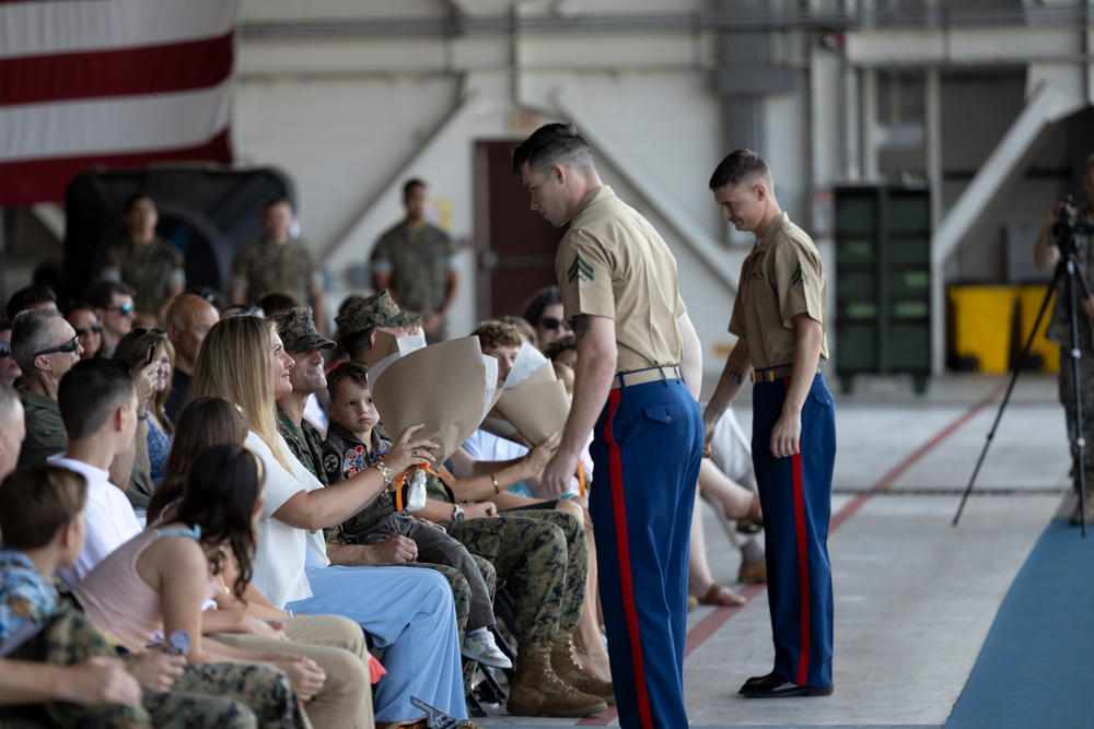 VMFA-224 change of command and redesignation ceremony