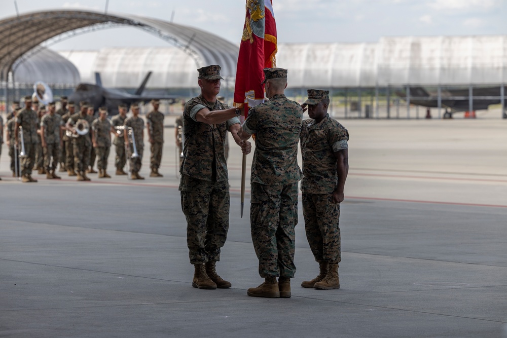 VMFA-224 change of command and redesignation ceremony