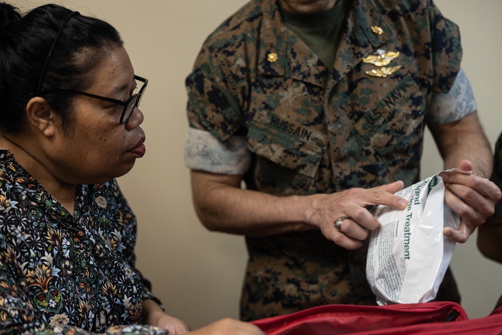 Koa Moana 25 Delivers First Aid Kits to Belau National Hospital