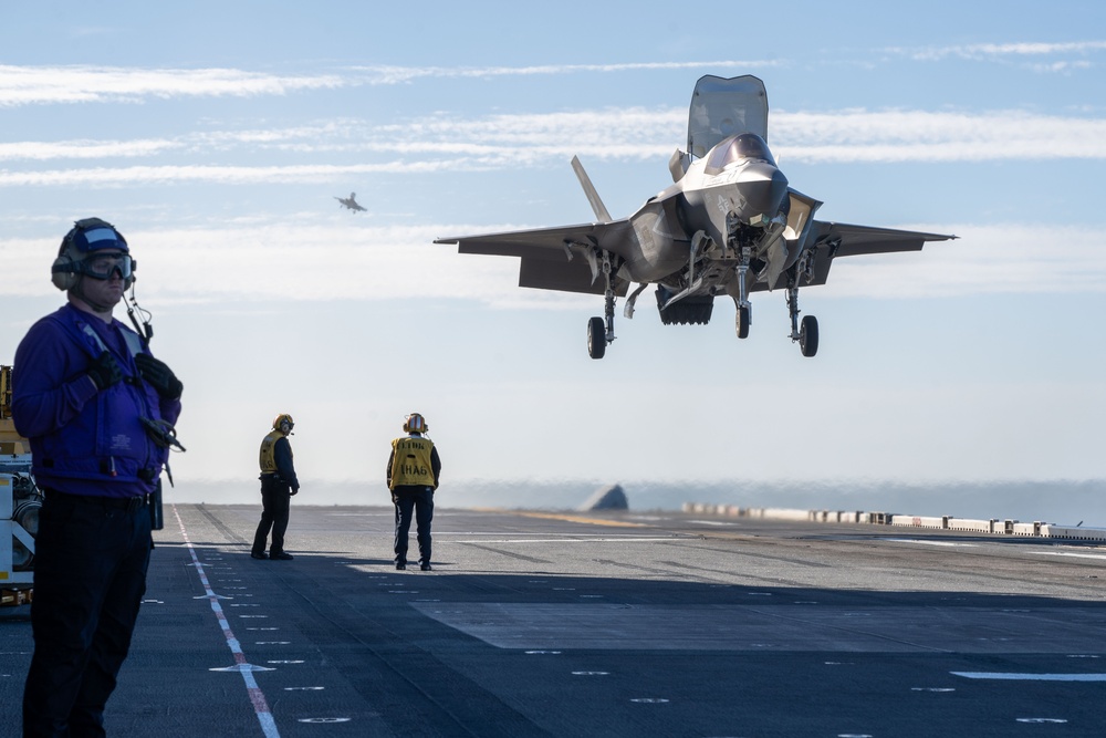 USS America (LHA 6) Conducts Flight Operations