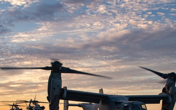 USS America (LHA 6) Conducts Nighttime Flight Operations