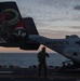 USS America (LHA 6) Conducts Nighttime Flight Operations