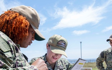 DC3 Gutierrez Reenlistment Ceremony Onboard CFAY