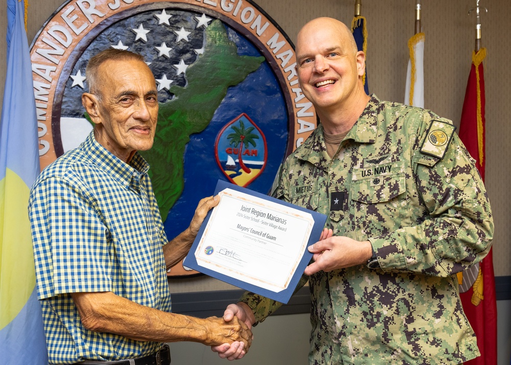 2024 Joint Region Marianas' COMREL Awards ceremony