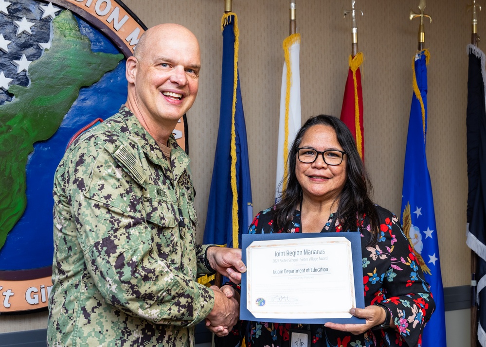 2024 Joint Region Marianas' COMREL Awards ceremony