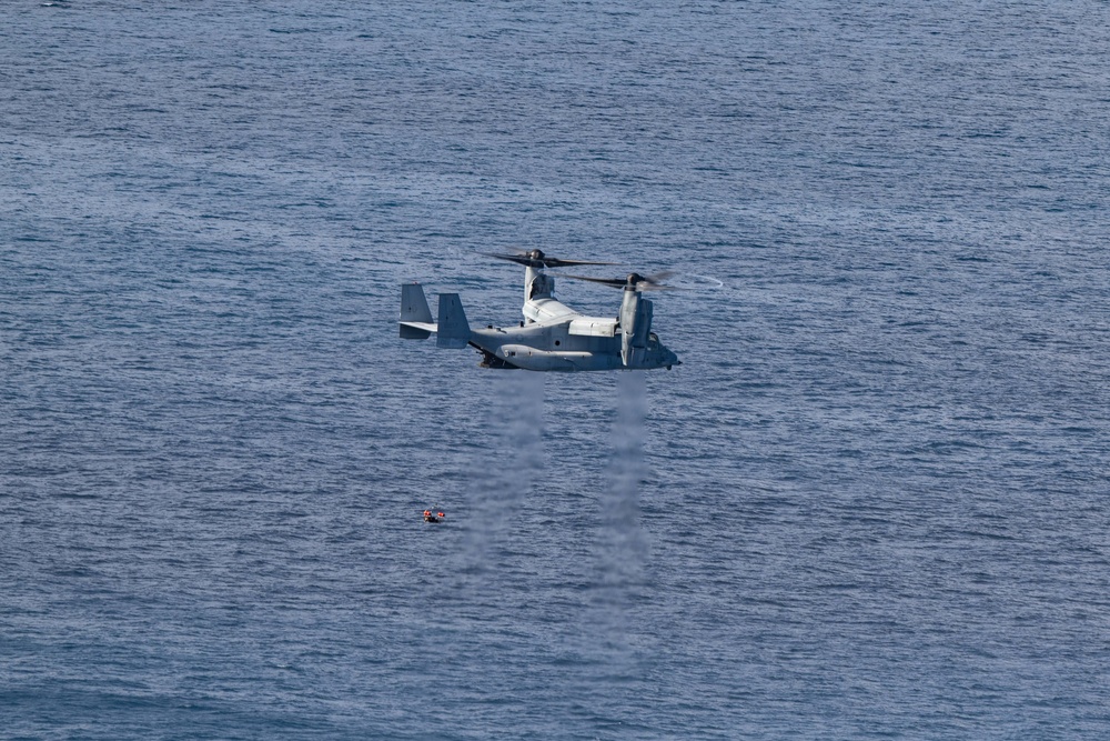 USS America (LHA 6) Conducts SAR Training