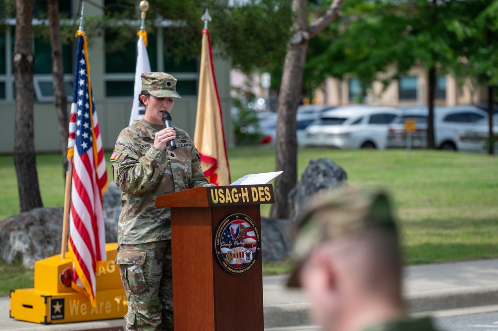 Lt. Col. Melissa Lewis speech