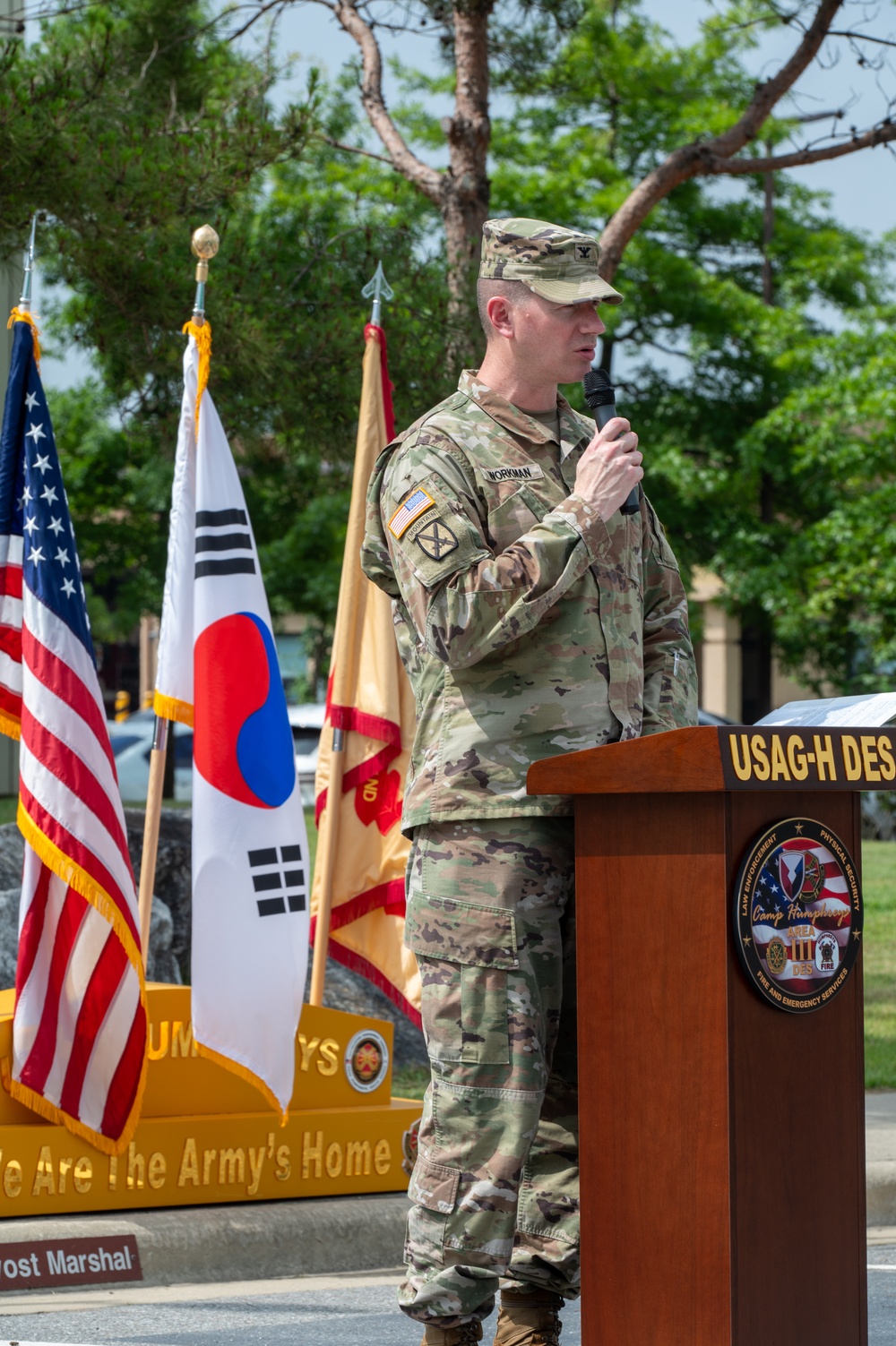 Col. Workman Speech