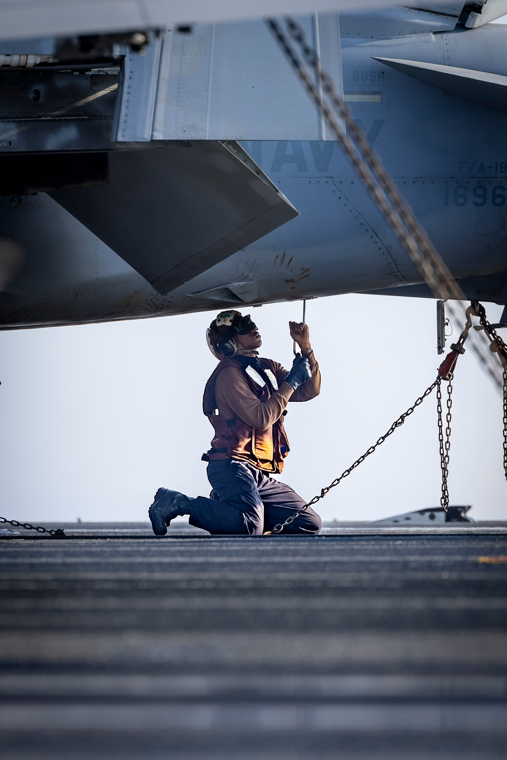 Daily Operations Aboard USS George H.W. Bush (CVN 77)