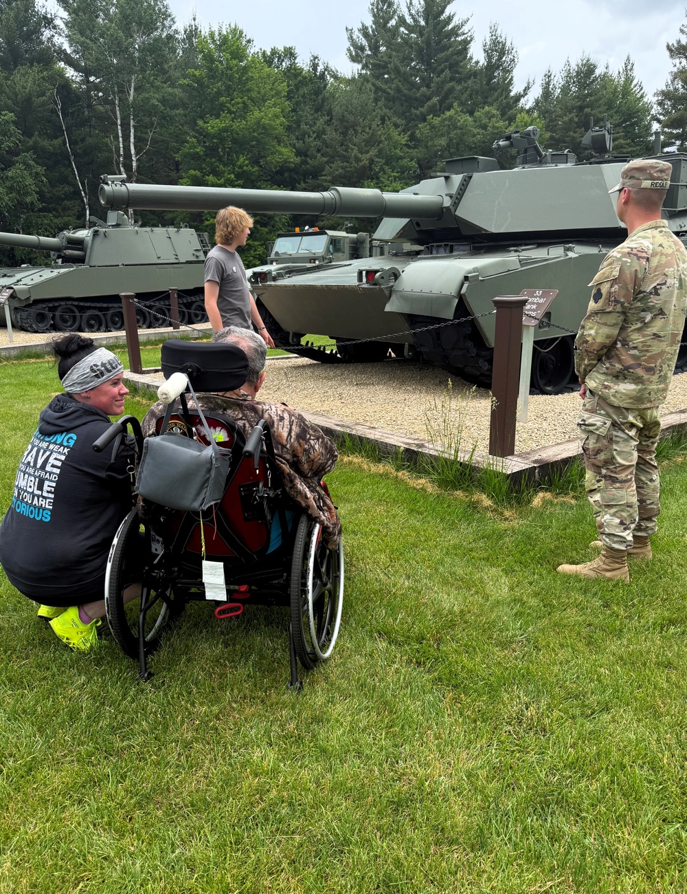 Vietnam veteran visits Fort McCoy’s Commemorative Area; revisits personal history