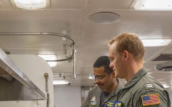 Daily Operations Aboard USS George H.W. Bush (CVN 77)