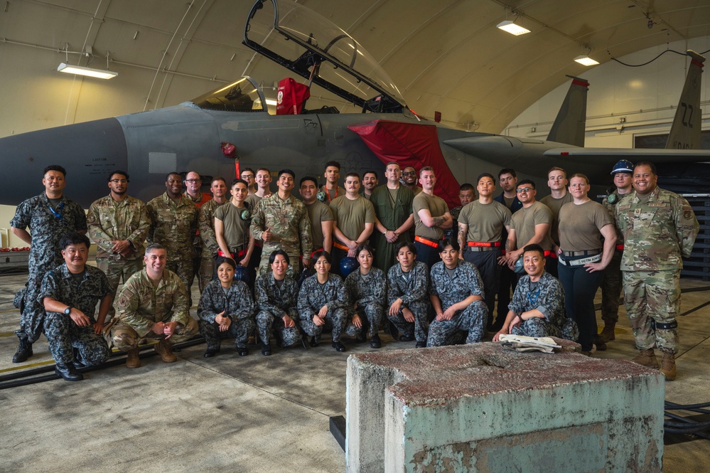 JASDF observe annual ASAF maintenance lift certification