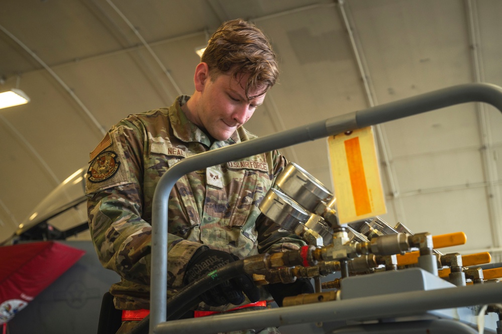JASDF observe annual ASAF maintenance lift certification